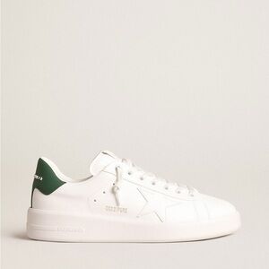 Golden Goose Women's Pure Star Sneaker White Green NWT